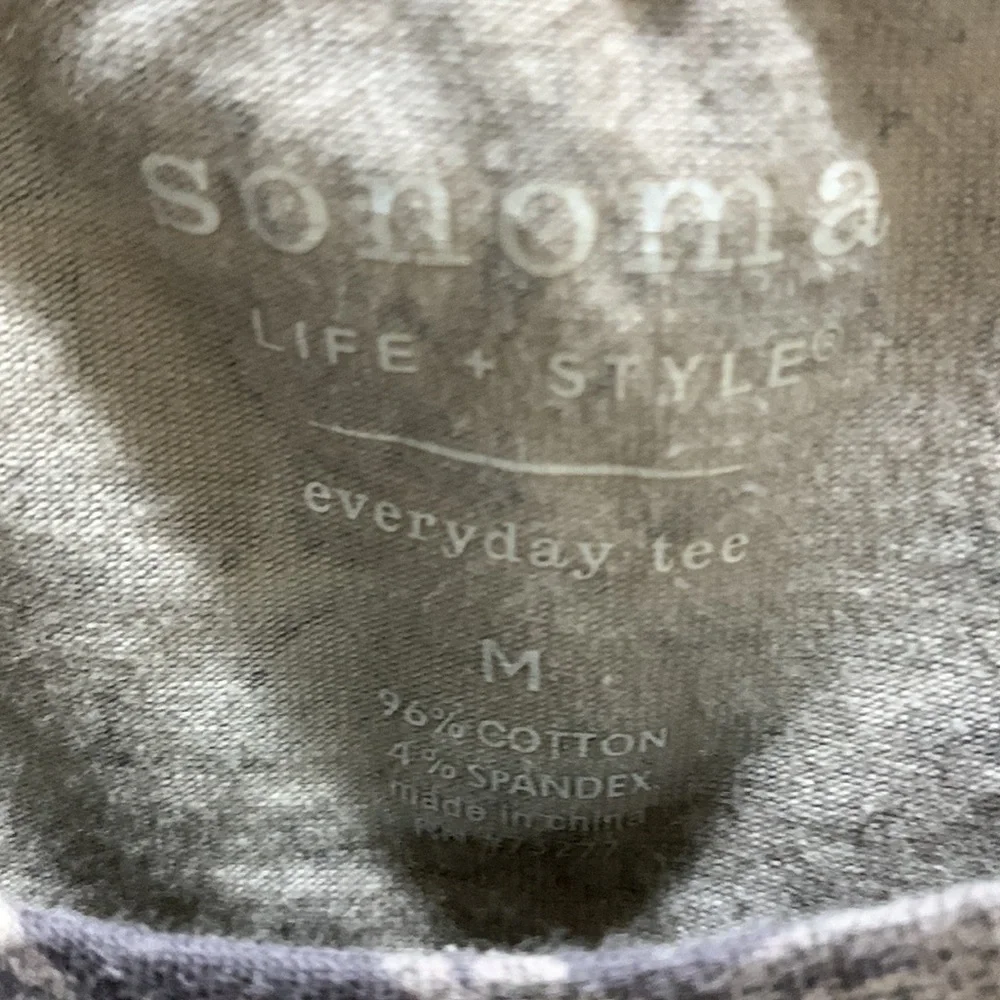 Bundle of 3Sonoma & Croft Barrow size medium tees cotton/polyester/spandex. - Picture 4 of 12